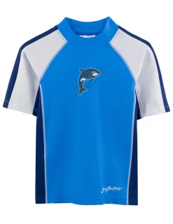 BOY Tuga Sunwear Swim Shirts & Rash Guards|Short Sleeve Rash Guard - Splash