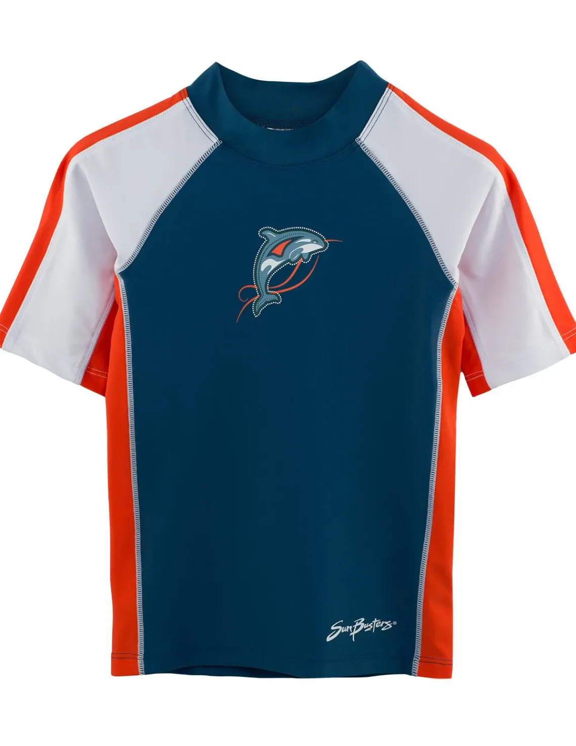 BOY Tuga Sunwear Swim Shirts & Rash Guards|Short Sleeve Rash Guard - Tangelo