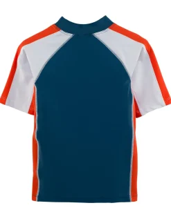 BOY Tuga Sunwear Swim Shirts & Rash Guards|Short Sleeve Rash Guard - Tangelo