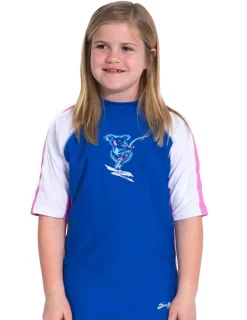 Tuga Sunwear Swim Shirts & Rash Guards|Short Sleeve Rash Guard - Buttercup