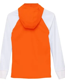 BOY Tuga Sunwear Swim Shirts & Rash Guards|Swim Shirts & Rash Guards|Snorkel Hoodie Rash Guard - Caribbean Fish ID - Orange
