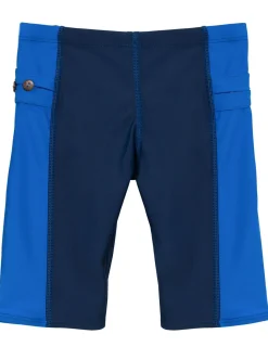 BOY Tuga Sunwear Swim Shorts, Leggings, & Diapers|Snorkel Jammer Swim Short - Navy / Royal