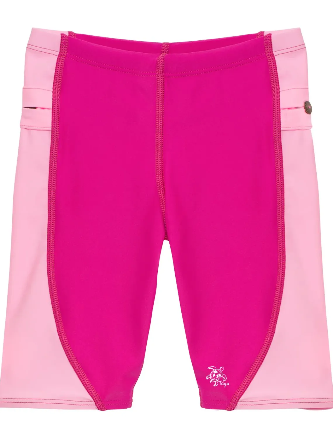 Tuga Sunwear Swim Shorts, Leggings, & Diapers|Snorkel Jammer Swim Short - Fuchsia / Hollywood