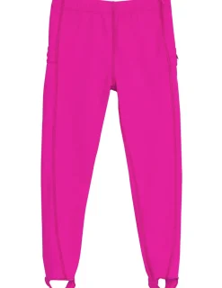 Tuga Sunwear Swim Shorts, Leggings, & Diapers|Snorkel Stirrup Swim Legging - Fuchsia