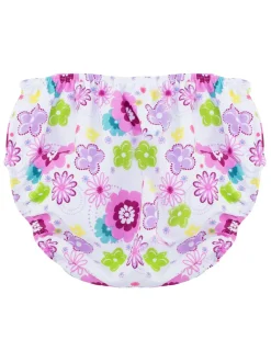 Tuga Sunwear Swim Shorts, Leggings, & Diapers|Swim Diaper - Poppyberry