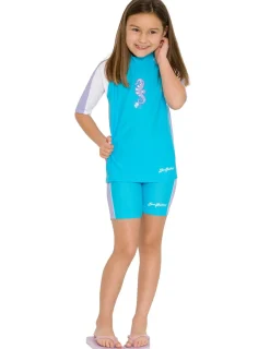 Tuga Sunwear Swim Shorts, Leggings, & Diapers|Swim Short - Maui Blue