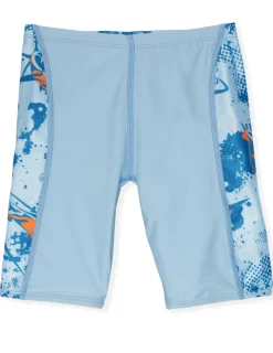 BOY Tuga Sunwear 2 Piece Swim Sets|Tube Long Sleeve Rash Guard & Jammer Short - Alba (MADE IN USA)