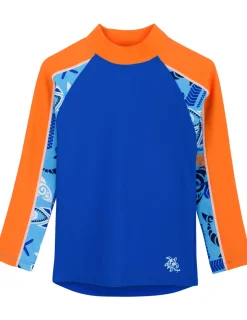 BOY Tuga Sunwear Swim Shirts & Rash Guards|Tube Long Sleeve Rash Guard - Lagoon