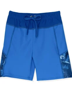 BOY Tuga Sunwear 2 Piece Swim Sets|Tube Long Sleeve Rash Guard & Swim Short - Ocaso (MADE IN USA)