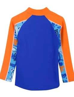 BOY Tuga Sunwear 2 Piece Swim Sets|Tube Rash Guard & Jammer Short - Lagoon