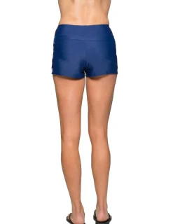 Women Tuga Sunwear Swim Shorts, Skirts, Capris, & Leggings|Women's Swim Board Short (Regular & Plus Size) - Retro Floral