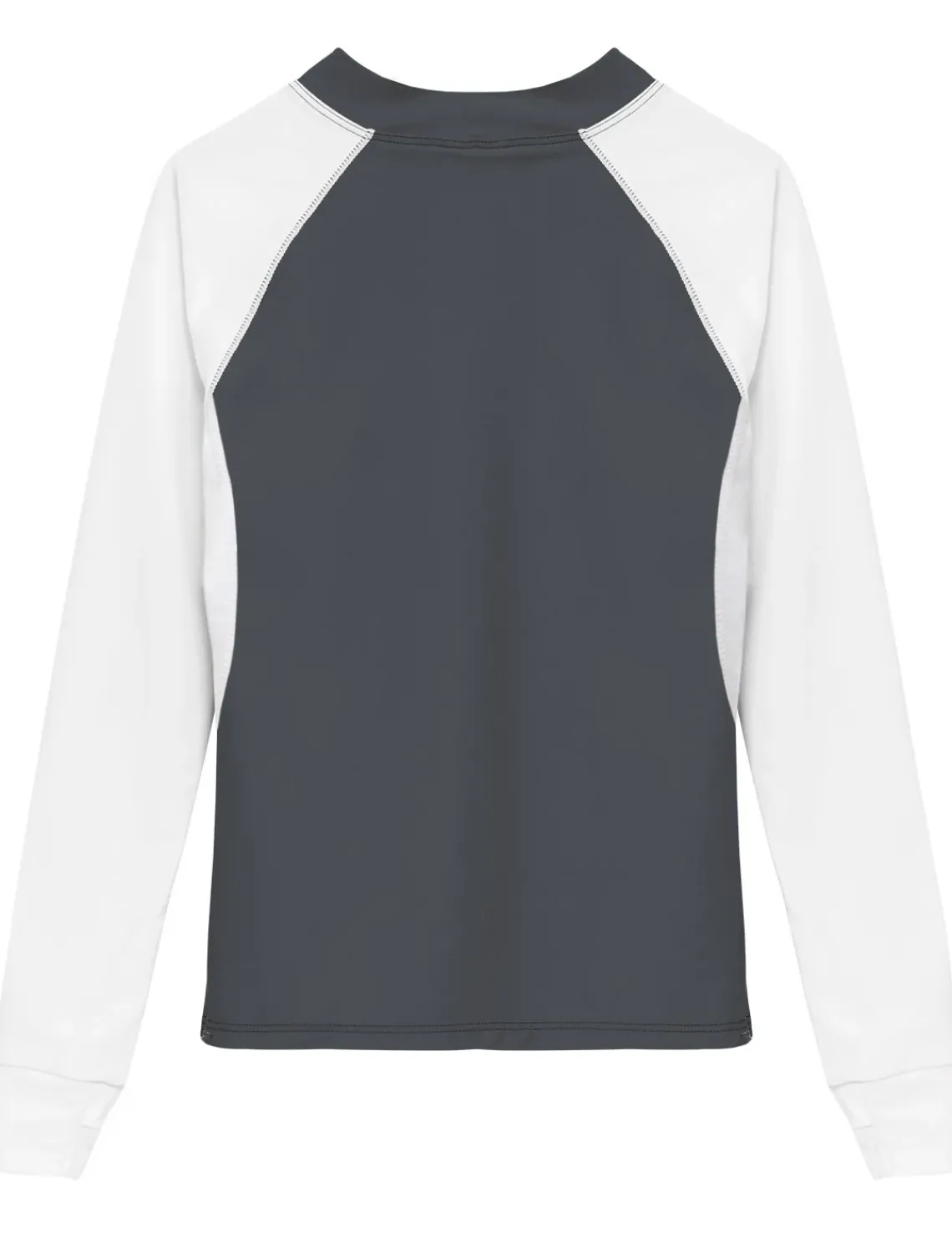 Women Tuga Sunwear Swim Shirts & Rash Guards|Women's Snorkel Caribbean Fish ID Rash Guard - Gray