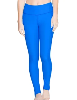 Women Tuga Sunwear Swim Shorts, Skirts, Capris, & Leggings|Women's Snorkel Stirrup Swim Legging - Royal