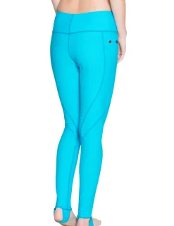 Women Tuga Sunwear Swim Shorts, Skirts, Capris, & Leggings|Women's Snorkel Stirrup Swim Legging - Hawaii