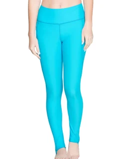 Women Tuga Sunwear Swim Shorts, Skirts, Capris, & Leggings|Women's Snorkel Stirrup Swim Legging - Fuchsia