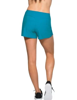 Women Tuga Sunwear Swim Shorts, Skirts, Capris, & Leggings|Women's Swim Board Short (Regular & Plus Size) - Teal