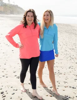 Women Tuga Sunwear Swim Shorts, Skirts, Capris, & Leggings|Women's Swim Legging (Regular & Plus Size) - Teal