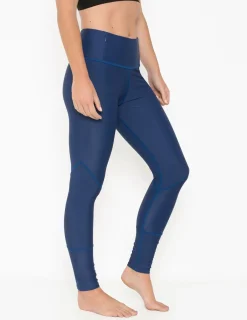 Women Tuga Sunwear Swim Shorts, Skirts, Capris, & Leggings|Women's Swim Legging (Regular & Plus Size) - Navy