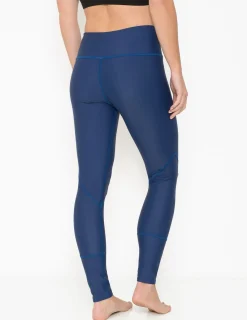 Women Tuga Sunwear Swim Shorts, Skirts, Capris, & Leggings|Women's Swim Legging (Regular & Plus Size) - Navy