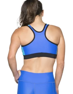 Women Tuga Sunwear Swim Shirts & Rash Guards|Women's Swim Sport Top (Regular & Plus Size) - Royal/Hawaii