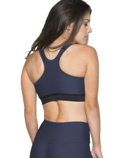 Women Tuga Sunwear Swim Shirts & Rash Guards|Women's Swim Sport Top (Regular & Plus Size) - Navy