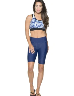 Women Tuga Sunwear Swim Shirts & Rash Guards|Women's Swim Sport Top (Regular & Plus Size) - Retro Floral