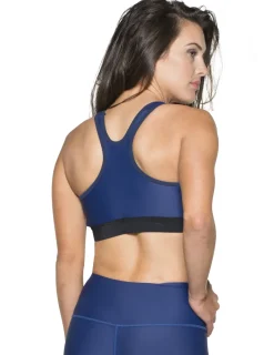 Women Tuga Sunwear Swim Shirts & Rash Guards|Women's Swim Sport Top (Regular & Plus Size) - Paisley/Navy